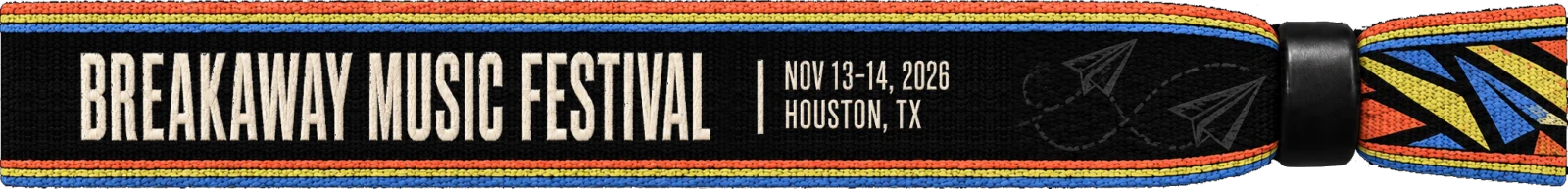 Breakaway Music Festival: Nov 13–14, 2026, Houston, TX