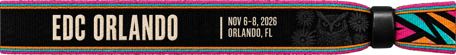 EDC Orlando: Nov 6–8, 2026, Orlando, FL