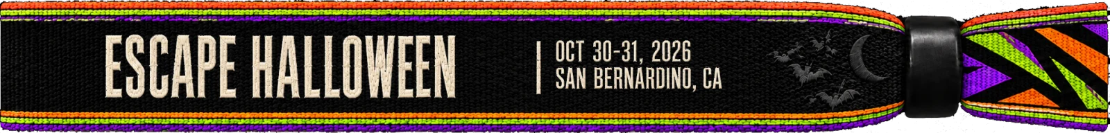 Escape Halloween: Oct 30–31, 2026, San Bernardino, CA