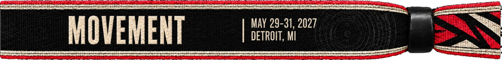 Movement Music Festival: May 29–31, 2027, Detroit, MI